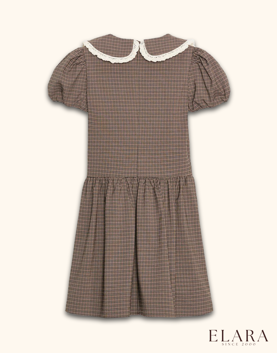 Timeless Plaid Dress Elara™
