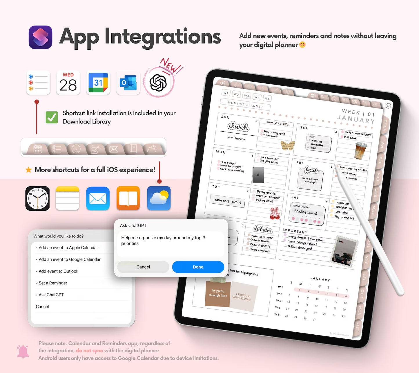2026 Digital Planner (worth $25.99)