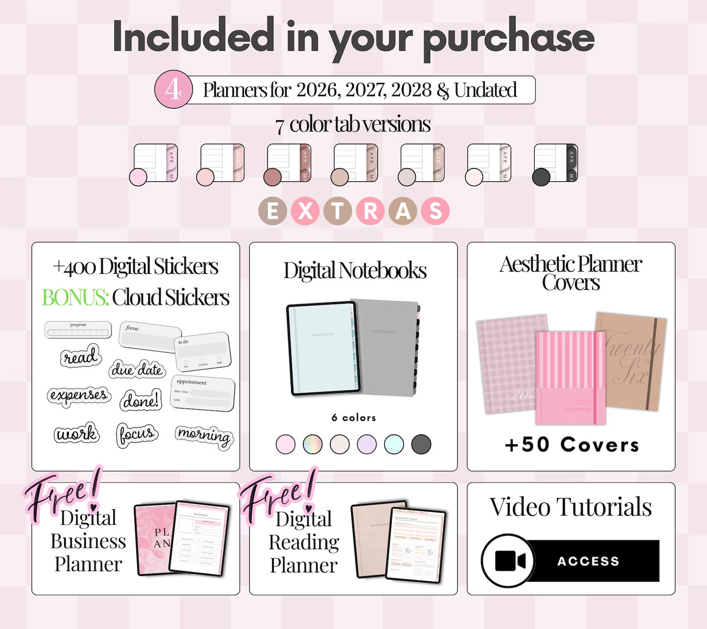 2026 Digital Planner (worth $25.99)